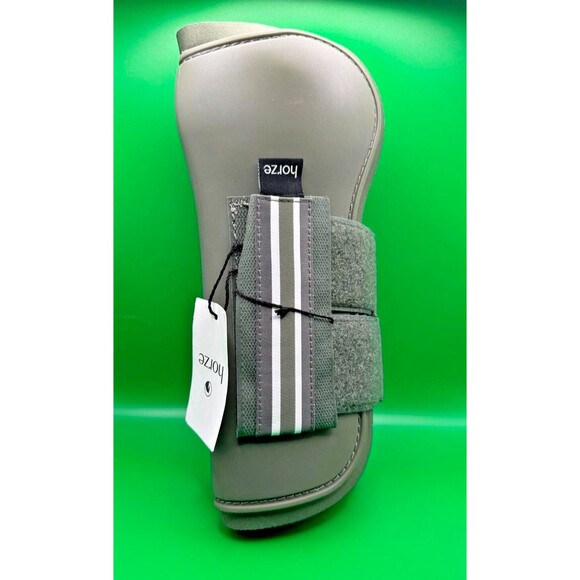 HORZE Adepto Open Front Tendon Boots | Durable Shell with Neoprene Lining - Cob - Picture 1 of 2